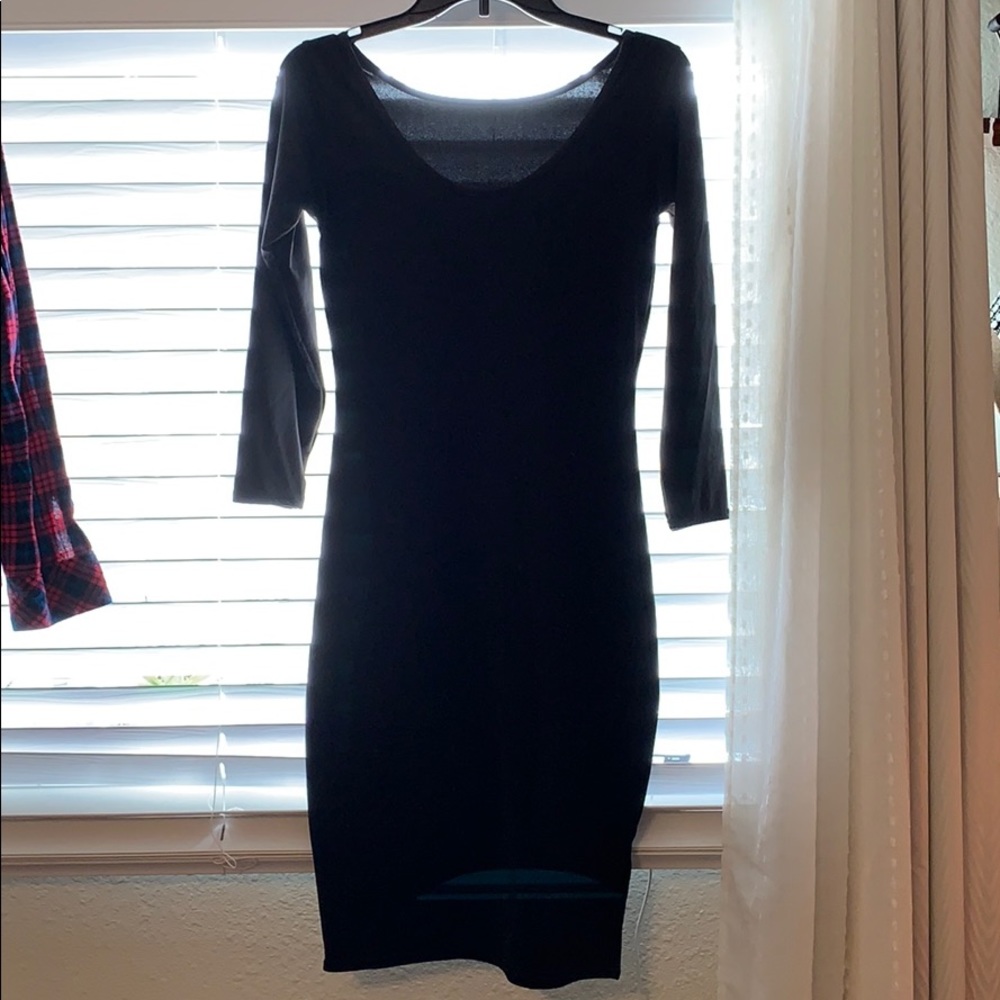 Midi Black Dress